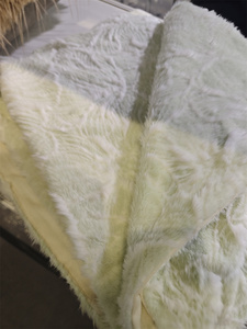 Hot Bán Thỏ Sang Trọng Gân Faux Fur Chăn Lông Cừu Ném Mùa Đông Bìa Cho Giường Sofa Du Lịch Zhengtai - Product Image 6