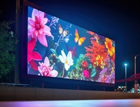 Letrero LED para Exteriores de Alto Brillo P4mm, Cartel Publicitario Digital Impermeable para Uso Comercial
