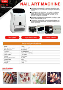 Yinghe, impresora automática comercial para decoración de uñas, fuente de alimentación eléctrica conectada por WiFi para pequeñas empresas - Product Image 4
