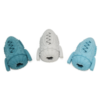 Nouvel Arrivage Jouet Distributeur Lent pour Chien en Caoutchouc Écologique, Nettoyant pour les Dents, Anti-fuite, Forme Fusée, Durable