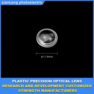 ファクトリーアウトレットPMMA素材プロジェクションランプフォーカシングレンズプラスチック平凸レンズプラスチックセンサーレンズ