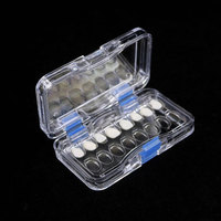 Étui de rangement transparent et durable pour aligneurs dentaires, anti-poussière, pour un rangement nomade