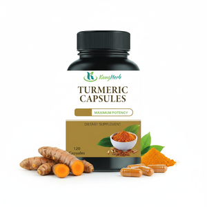 Suplementos de Cúrcuma <span class=keywords><strong>Pura</strong></span> Orgánica Natural <span class=keywords><strong>en</strong></span> Polvo, Extracto de Raíz de Cúrcuma de Grado Alimenticio <span class=keywords><strong>en</strong></span> Cápsulas - Product Image 1