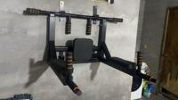 Barre de traction murale pour exercices de fitness à domicile – Barre de musculation pour portes et murs
