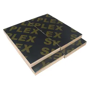 120-240 G/m2 Import Dynea /finland /marine Film Faced Plywood/construction Formwork Plywood