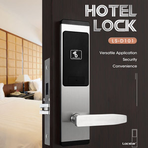 Locstar Best Selling Security Rf Card Management <strong>System</strong> Software Electronic Keyless <strong>Door</strong> <strong>Lock</strong> For Hotel Front <strong>Doors</strong> - Product Image 2