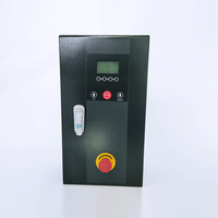 Sistem Motor Pembuka Pintu Geser Otomatis Turbo Rigid Pintu Ganda Modern dengan Sensor Microwave untuk Gudang