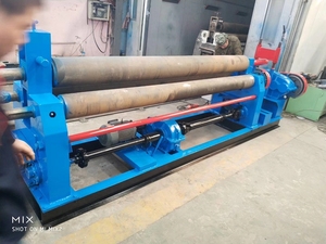 W12 Bán con lăn tự động <span class=keywords><strong>CNC</strong></span> tấm cán Máy cán kim loại cán máy tinh thần - Product Image 4