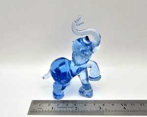 Verre soufflé artisanal Murano personnalisable en borosilicate, thème animalier, mini-monde en verre, Noël, simple et moderne, marron ambre - Product Image 1