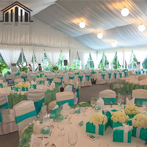 Tenda da matrimonio pieghevole a doppio strato in PVC di alta qualità per matrimoni di destinazione e fugamenti per tende da fiera - Product Image 2