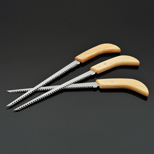 Shuangsong Cocktail Saw Wooden Handle High Carbon Steel Grafting Horticulture - Product Image 2