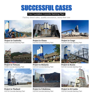 Factory Direct Sale MHZS60m3 Concrete Batching Plant Free Foundation Ready Mix Concrete Mixing Station production line equipment - Product Image 6