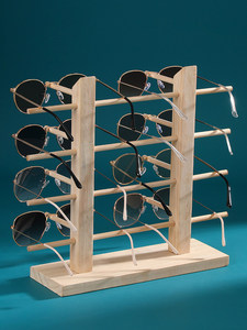 Expositor <span class=keywords><strong>de</strong></span> <span class=keywords><strong>Gafas</strong></span> y Organizador <span class=keywords><strong>de</strong></span> Joyas para <span class=keywords><strong>Gafas</strong></span> <span class=keywords><strong>de</strong></span> Sol y Lentes - Modelo con Estantes <span class=keywords><strong>de</strong></span> Una o Dos Filas - Product Image 5