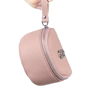 กระเป๋าใส่เหรียญน่ารัก AndoBag สำหรับผู้หญิง, กระเป๋าสตางค์ขนาดเล็กพกพาสะดวก ทำจากหนังแท้, กระเป๋าเก็บของเรียบง่ายทันสมัย รุ่น 1818 - Product Image 4