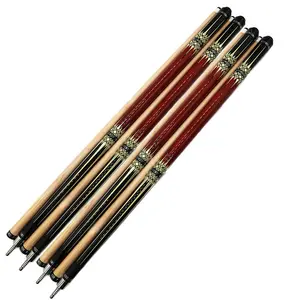 Xmlinco new design 2 piece maple wood American wrap less billiard cue stick pool cue stick billiards sport