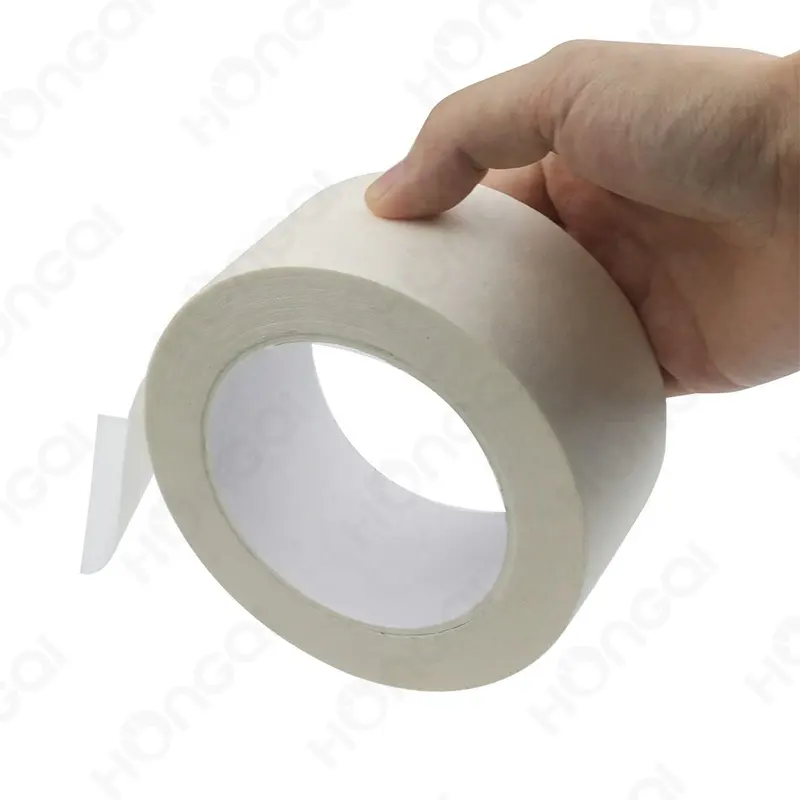 Adhesivo de goma de fácil liberación de 2 pulgadas de ancho, muestra gratis de color, cinta adhesiva de papel blanco de pintor de arte Diy de 48mm extraíble de China, 10mm