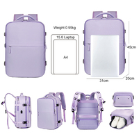 Sac à dos professionnel Oxford 2025 grande capacité, décontracté, simple, imperméable, multifonctionnel pour ordinateur portable, avec double bretelles