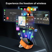 Adaptateur sans fil Carplay Xlintek K537, boîte de conversion Carplay, Carplay Android Auto 2 en 1, dongle de conversion, garantie 1 an