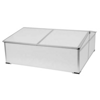 Mini serre extérieure en aluminium pliable cadre froid en aluminium maison verte pour plante