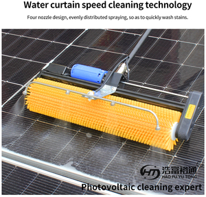 Meilleure brosse à rouleaux 2026 pour le nettoyage des panneaux solaires – Solution pour entreprises, équipement de nettoyage, brosse de lavage avec séchage - Product Image 2
