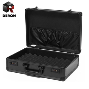 <span class=keywords><strong>Valise</strong></span> d'<span class=keywords><strong>outils</strong></span> de barbier en aluminium portable personnalisée boîte de rangement d'<span class=keywords><strong>outils</strong></span> de coiffure en mousse pour étui rigide sacs à usage spécial étuis - Product Image 3