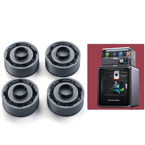 Almohadillas para pies Toaiot S1C, cuatro piezas de plástico que absorben los golpes para accesorios de impresora 3D - Product Image 1
