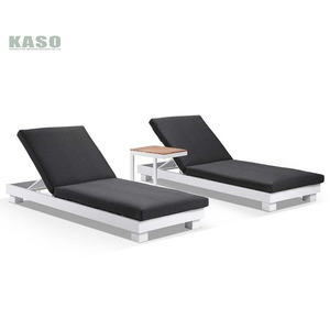 Chaise longue d'extérieur en métal pour piscine, chaise <span class=keywords><strong>de</strong></span> piscine en aluminium, chaise longue <span class=keywords><strong>de</strong></span> plage pour hôtel, chaise longue <span class=keywords><strong>de</strong></span> <span class=keywords><strong>jardin</strong></span> en métal, chaise longue en rotin synthétique - Product Image 4
