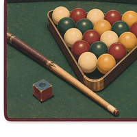 Tapis de bar rétro pour table de billard, panneau calendrier 2027, en tissu RPET, tapis anti-déversement 40 x 60 cm, impression personnalisée