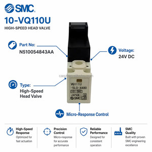   Vanne solénoïde 10-VQ110U-5MO-X46 N510054843AA pour tête de placement <span class=keywords><strong>Panasonic</strong></span> CM402 CM602 NPM, pièces de rechange pour le contrôle du vide - Product Image 3