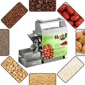 Machine à torréfier les amandes pour boulangerie, agitation douce, contrôle précis de la température, sans écrasement - Product Image 4