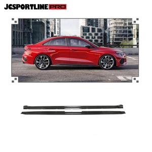 กระโปรงข้างรถยนต์ S3ใหม่คาร์บอนดึงหน้าสำหรับ <span class=keywords><strong>Audi</strong></span> S3 8Y รถเก๋ง4ประตู2021-2022 - Product Image 1
