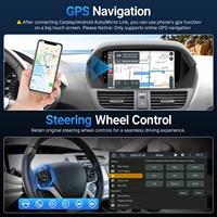 Autoradio OEM avec écran tactile IPS, audio Bluetooth, commande tactile, GPS 9 pouces, lecteur MP5, lecteur Linux pour Honda Acura MDX 2007-2013