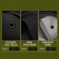 Cappellino da Baseball Strutturato Personalizzato con Logo OEM ODM, Ricamo, Assorbimento del Sudore, Etichetta Privata, Il Tuo Design Personalizzato, Campione