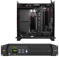 Amplificateur de puissance NUOXUN PLA82D Classe D 2*800W DSP numérique 600W Système de sonorisation professionnel 2 canaux Garantie 1 an XLR