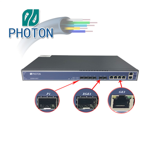ftth 10g mini fiber optical gpon olt 4 port PTF3704E