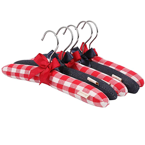 Nuovo stile moda matrimonio tessuto tessuto raso antiscivolo raso imbottito <span class=keywords><strong>grucce</strong></span> di seta per vestiti vestito - Product Image 1