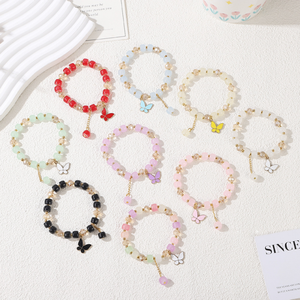 Pulsera <span class=keywords><strong>de</strong></span> <span class=keywords><strong>Cuentas</strong></span> <span class=keywords><strong>de</strong></span> <span class=keywords><strong>Cristal</strong></span> e Imitación <span class=keywords><strong>de</strong></span> Jade <span class=keywords><strong>de</strong></span> Moda <span class=keywords><strong>para</strong></span> Hombre Venta al por Mayor <span class=keywords><strong>de</strong></span> Fábrica y Pulsera <span class=keywords><strong>de</strong></span> Joyería con <span class=keywords><strong>Cuentas</strong></span> <span class=keywords><strong>de</strong></span> Flor y Mariposa <span class=keywords><strong>para</strong></span> Niña - Product Image 3