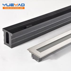 Dış Mekan Su Geçirmez 304 Paslanmaz Çelik Şerit Gömme Lamba Peyzaj Toprak Altı Aydınlatma Gömme Zemin Lineer Yeraltı Lambaları - Product Image 4