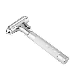 Brise-vitre de sécurité automobile en alliage métallique, marteau de sécurité robuste avec coupe-ceinture de sécurité - Product Image 1