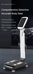 Máquina de prueba de grasa corporal y IMC con láser de diodo de 808nm, construcción de plástico y acero inoxidable, diseño vertical para clínicas de fitness - Product Image 4