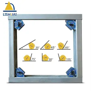 Magnet Las Heksagon Yang Dapat Diganti Produsen/Pemegang Pengelasan Magnetik Multi Sudut untuk Pengelasan Habis Pakai