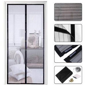Gran oferta, mosquitera personalizada, antimoscas, insectos, polvo, puerta, ventana, pantalla con fuerte atracción magnética, cortina, mosquitera, rollo - Product Image 3