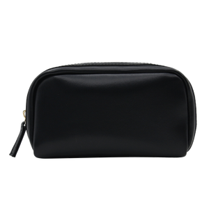 Neceser de cuero Vintage de gran capacidad para mujer, Neceser de maquillaje de moda de lujo Unisex, al por mayor - Product Image 2