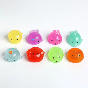 Juguete Antiestrés para Niños, Estilo Nuevo, Conejito Adorable de TPR Rosa, Azul y Blanco, Lindo Juguete para Aliviar el Estrés - Product Image 3