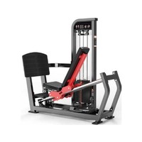 Machine à ramer assise sélectionnée, design Nautilus, équipement de musculation pour le dos