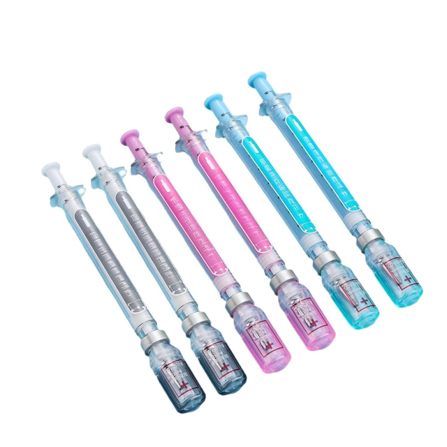 Swan design blue plastic 0.7mm ballpoint pen promotion wholesale laser engraving fun school stationery gifts