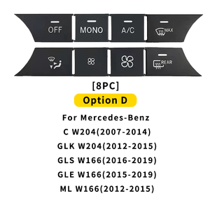 Botón de interruptor para consola central de coche, interruptor multifunción de repuesto para <span class=keywords><strong>Mercedes</strong></span> Benz Clase C GLK GLS GLE ML W204 W166 A1669050800 - Product Image 6