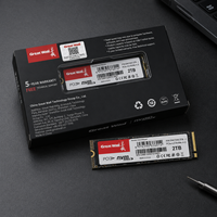 SSD M.2 2280 Great Wall GW7000 PCIe4.0 Interface 2T 3D NAND TLC Baru, Kecepatan Baca/Tulis Tinggi, Warna Hitam, Garansi 5 Tahun, Internal untuk Desktop/Laptop