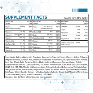 Comprimés Formule Ménopause Femme à l'Acide Pantothénique – Direct Usine – Soulagent les Petites Humeurs et Favorisent une Peau Saine - Product Image 2