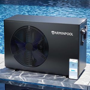 Pompe à chaleur pour piscine VARMINPOOL 30000 BTU 120V avec commande WiFi pour piscines hors sol jusqu'à 7000 gallons - Product Image 1